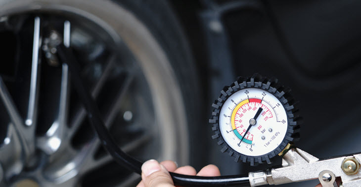 Mercedes Tire Pressure Check